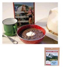 organic velvety black bean soup