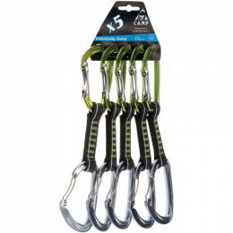 CAMP USA Photon Express Nylon 11cm Straight/Wire Quickdraw - 5-Pack