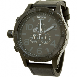 Nixon 51-30 Chrono Leather Watch