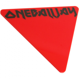 OneBallJay Maiden Triangle Plastic Scraper