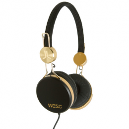WeSC Banjo Golden Headphones
