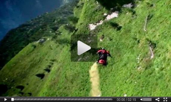 Video of the Day: Wingsuit BASE Jumping